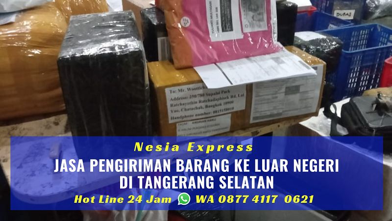 Ekspedisi Pengiriman Luar Negeri Tangerang Selatan