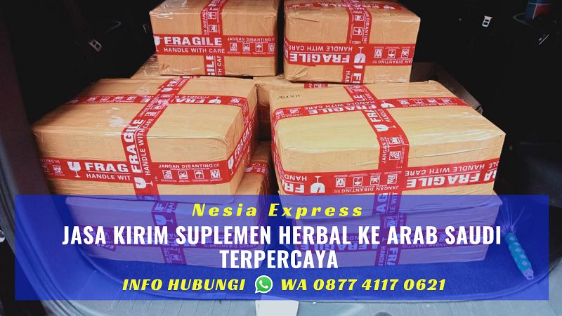 Jasa Kirim Suplemen Herbal ke Arab Saudi