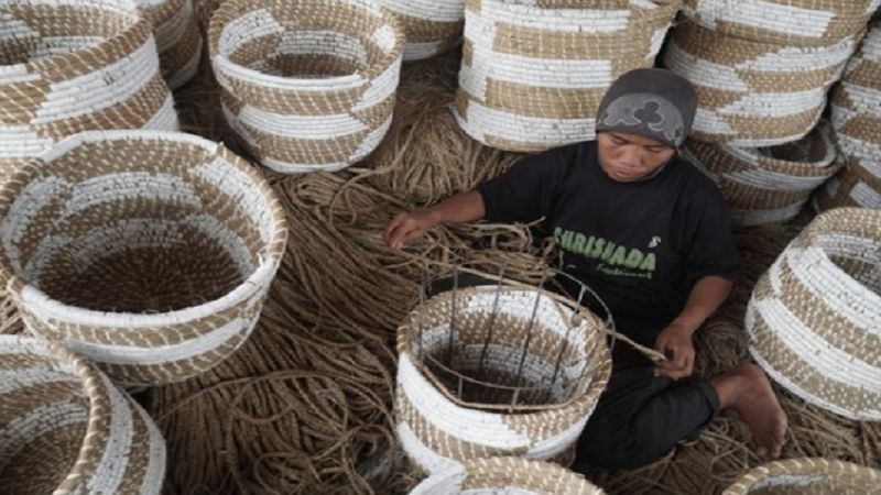 Keranjang Anyaman Tembus Luar Negeri