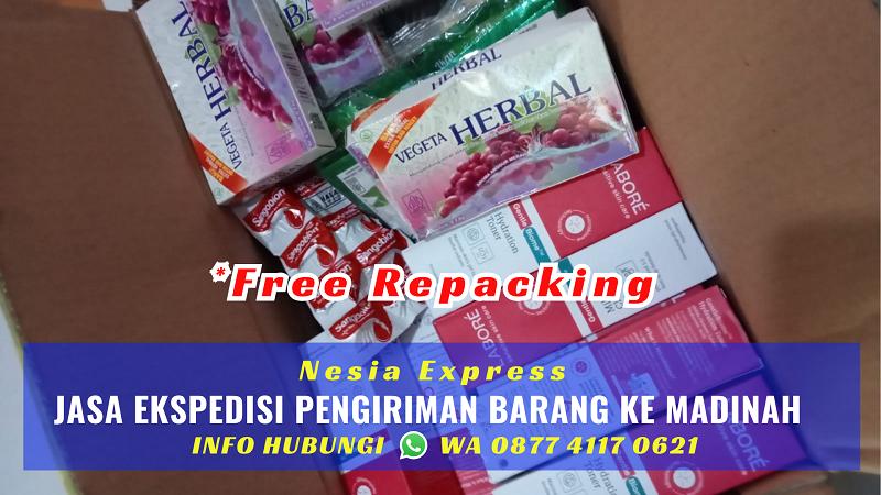 Jasa Pengiriman Barang ke Madinah Tarif Murah