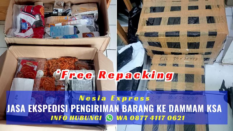 Jasa Pengiriman Barang ke Dammam Saudi Arabia