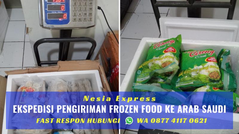 Jasa Kirim Frozen Food ke Arab Saudi