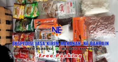 Jasa Kirim Makanan Instan ke Bahrain