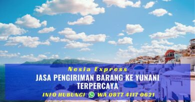 Jasa Pengiriman ke Yunani