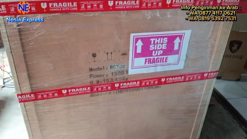 Jasa Pengiriman Mesin Giling Bakso ke Arab Saudi