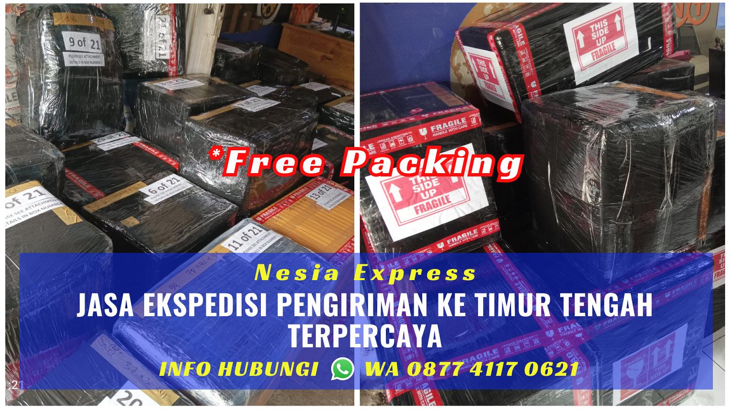 Jasa Pengiriman Timur Tengah
