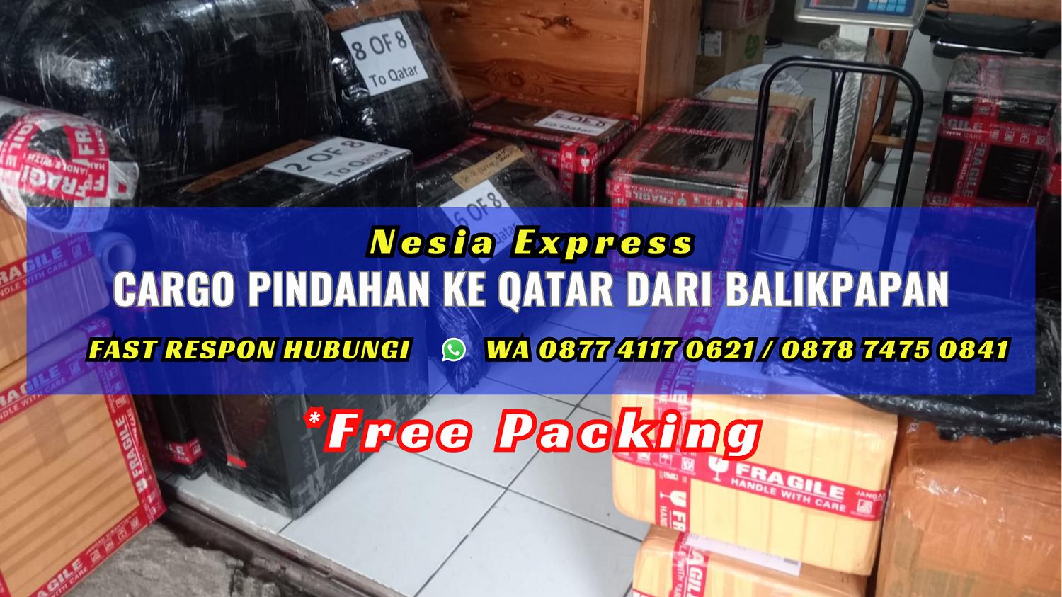 Cargo Pindahan ke Qatar Dari Balikpapan
