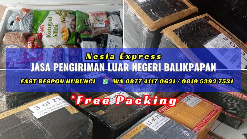 Jasa Pengiriman Luar Negeri Balikpapan