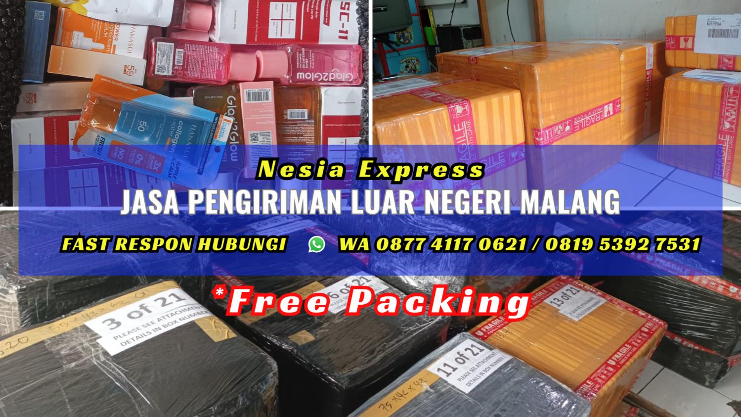 Jasa Pengiriman Luar Negeri Malang