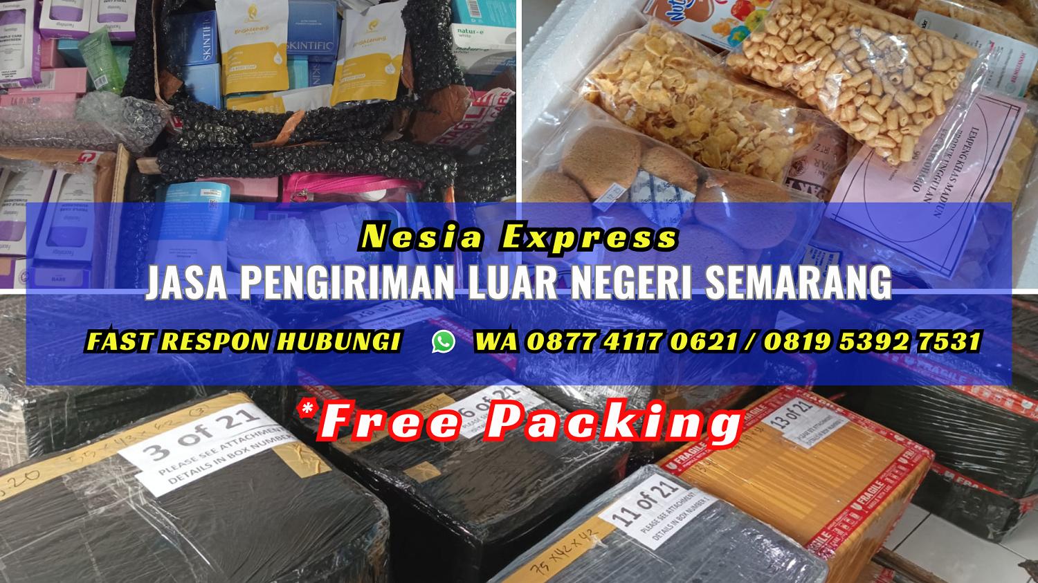 Jasa Pengiriman Luar Negeri Semarang