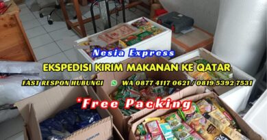 Ekspedisi Kirim Makanan ke Qatar