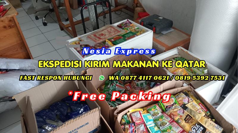 Ekspedisi Kirim Makanan ke Qatar