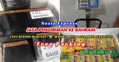 Jasa Pengiriman ke Bahrain Via Nesia Express