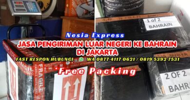 Jasa Pengiriman ke Bahrain di Jakarta