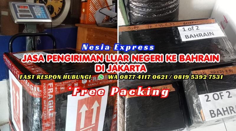 Jasa Pengiriman ke Bahrain di Jakarta
