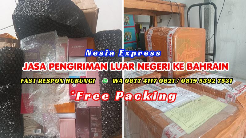 Jasa pengiriman ke bahrain di Depok
