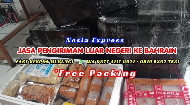 Jasa pengiriman ke bahrain di Tangerang