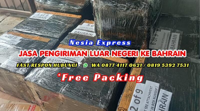 Pengiriman Luar Negeri ke Bahrain