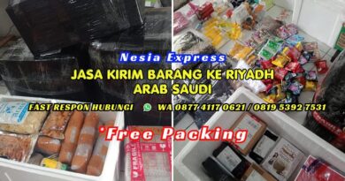 Jasa Pengiriman ke Riyadh Arab Saudi