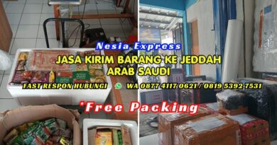 Jasa Pengiriman ke Jeddah Saudi Arabia