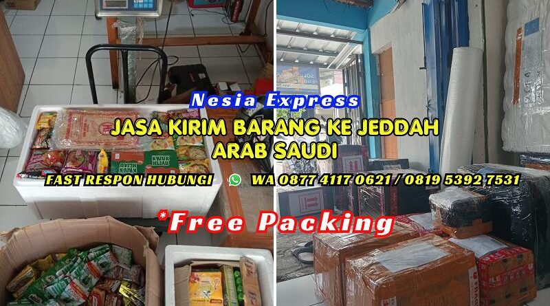 Jasa Pengiriman ke Jeddah Saudi Arabia