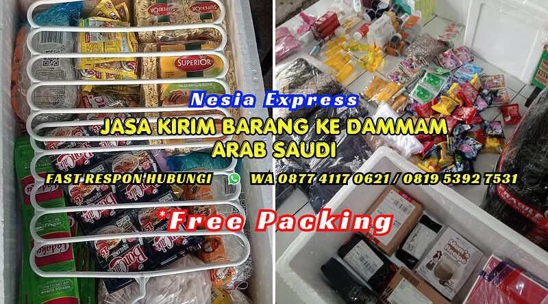 Jasa Pengiriman Barang ke Dammam Saudi Arabia