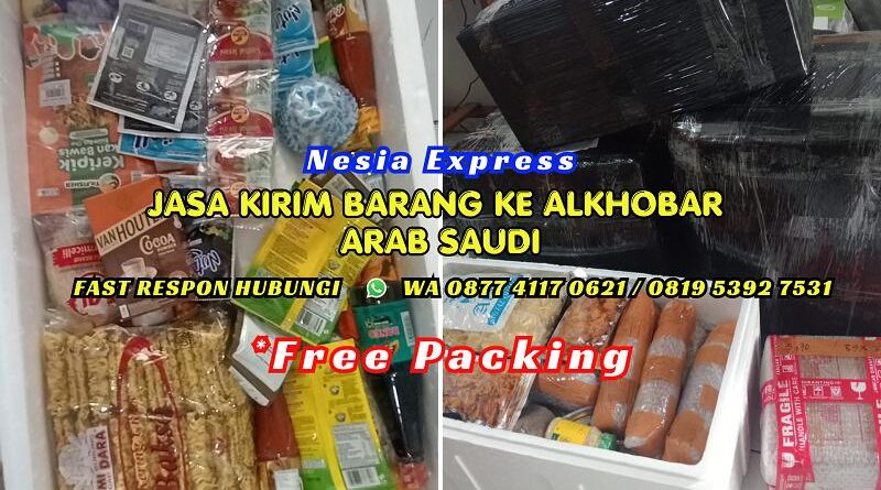 Jasa Pengiriman ke Alkhobar Saudi Arabia