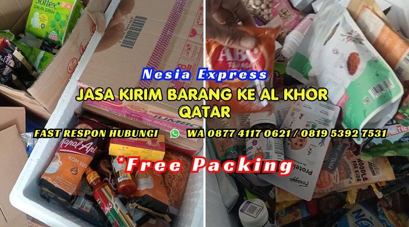 Jasa Pengiriman Barang ke Al Khor Qatar